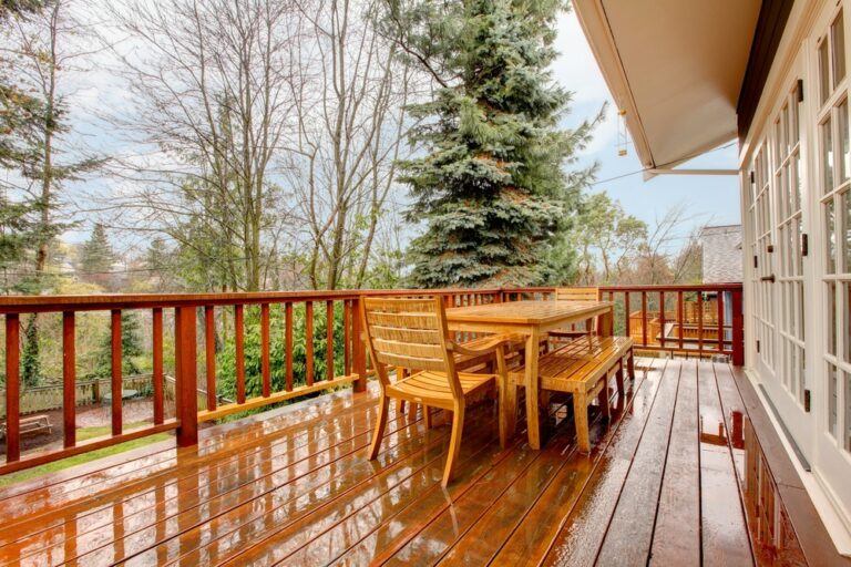 How to Clean Decking Without a Pressure Washer