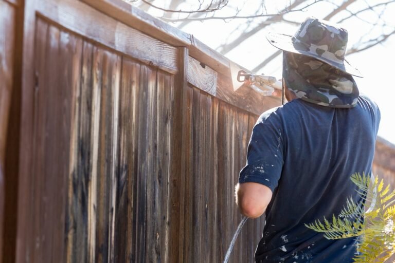 How to Paint a Fence With a Sprayer: A Step-by-Step Guide