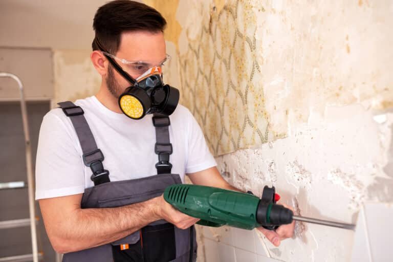 How to Use a Hammer Drill to Remove Tiles