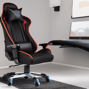 An ergonomic gaming chair