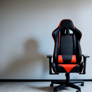Gaming chair in the living room
