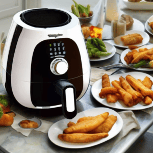 cooking many kinds of food using an air fryer