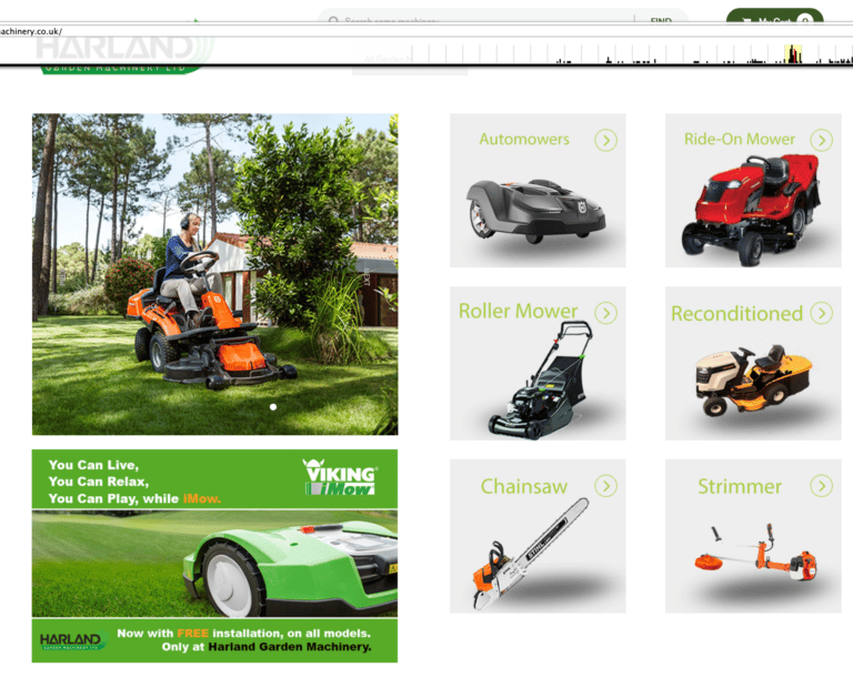 What Happened to HarlandGardenMachinery.co.uk?