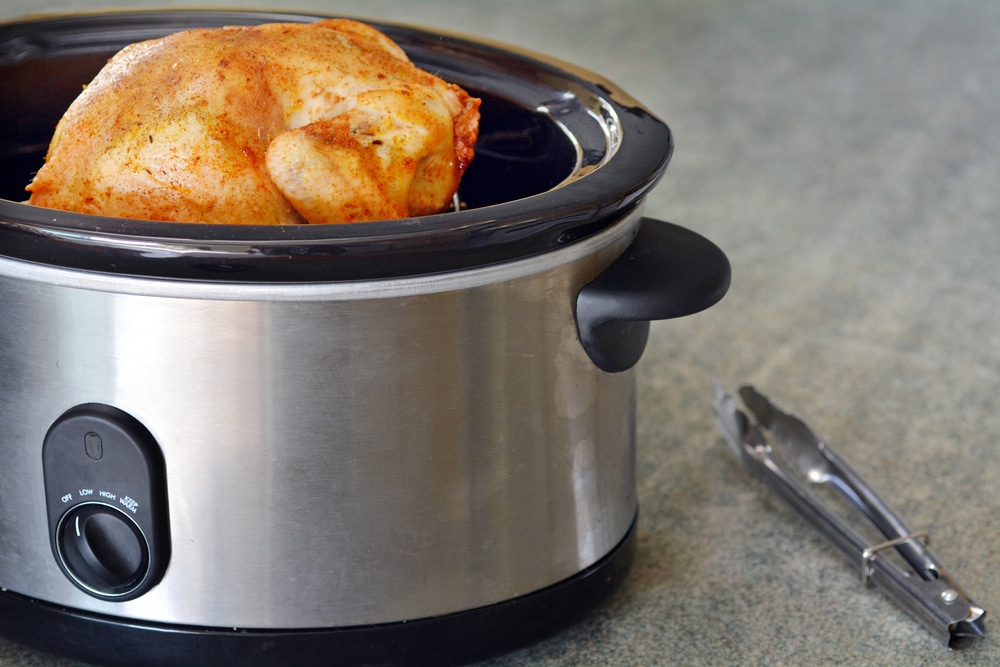 how to cook a whole chicken in a slow cooker