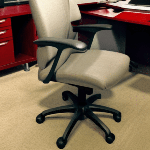 A look before disassembling the office chair