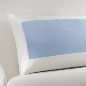 A pillow with memory foam features