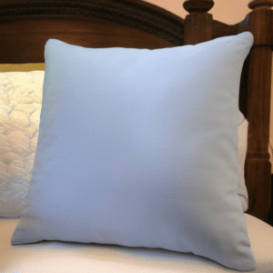 A soft pillow on bed