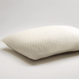 A white latex pillow