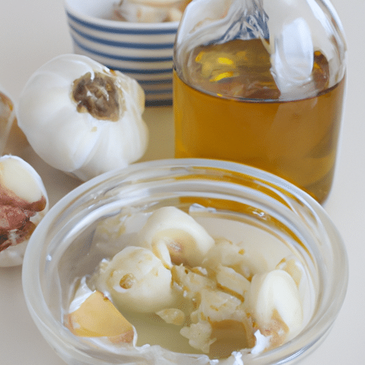 Garlic and vinegar as natural fruit fly deterrent