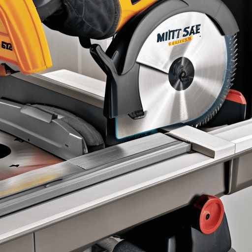 Mitre saw with blade guard