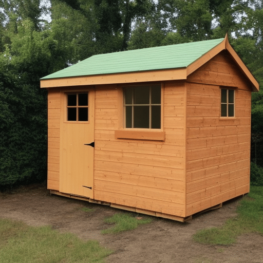 Newly-built Garden shed