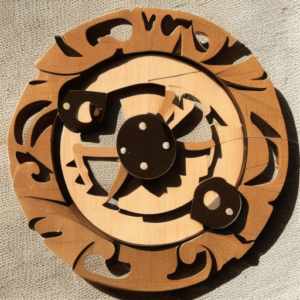 a-beautiful-ornament-made-of-wood