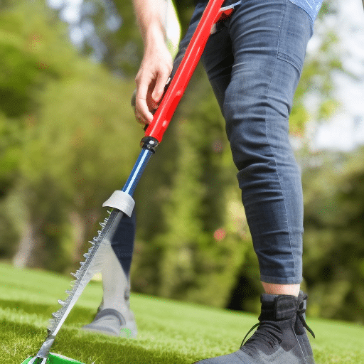 a person in the garden