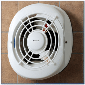 a wall mounted vent fan