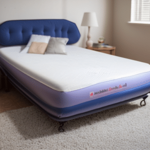 an cosy mattress with pillows