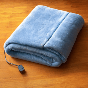 an electric blanket on the table