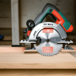 an electric machine for cutting wood