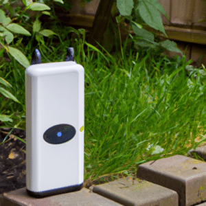 an ultrasonic device to deter cats