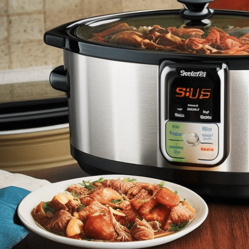what temperature does a slow cooker cook at