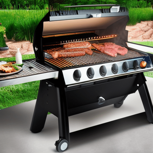 cooking dinner outdoors