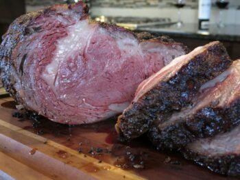 juicy and moist barbecued meat