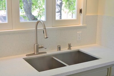 kitchen sink and faucet