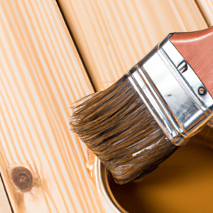 maintaining decking brush