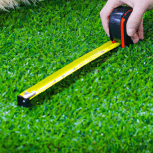 measure artificial grass