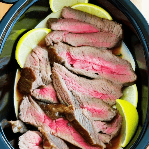 raw meat inside of a kitchen appliance