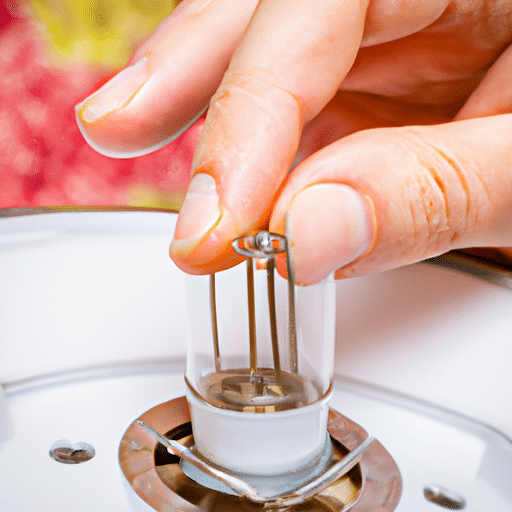 replacing a part of the appliance