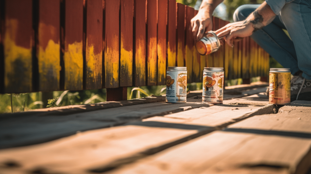 testing wood preservers for a wooden fence
