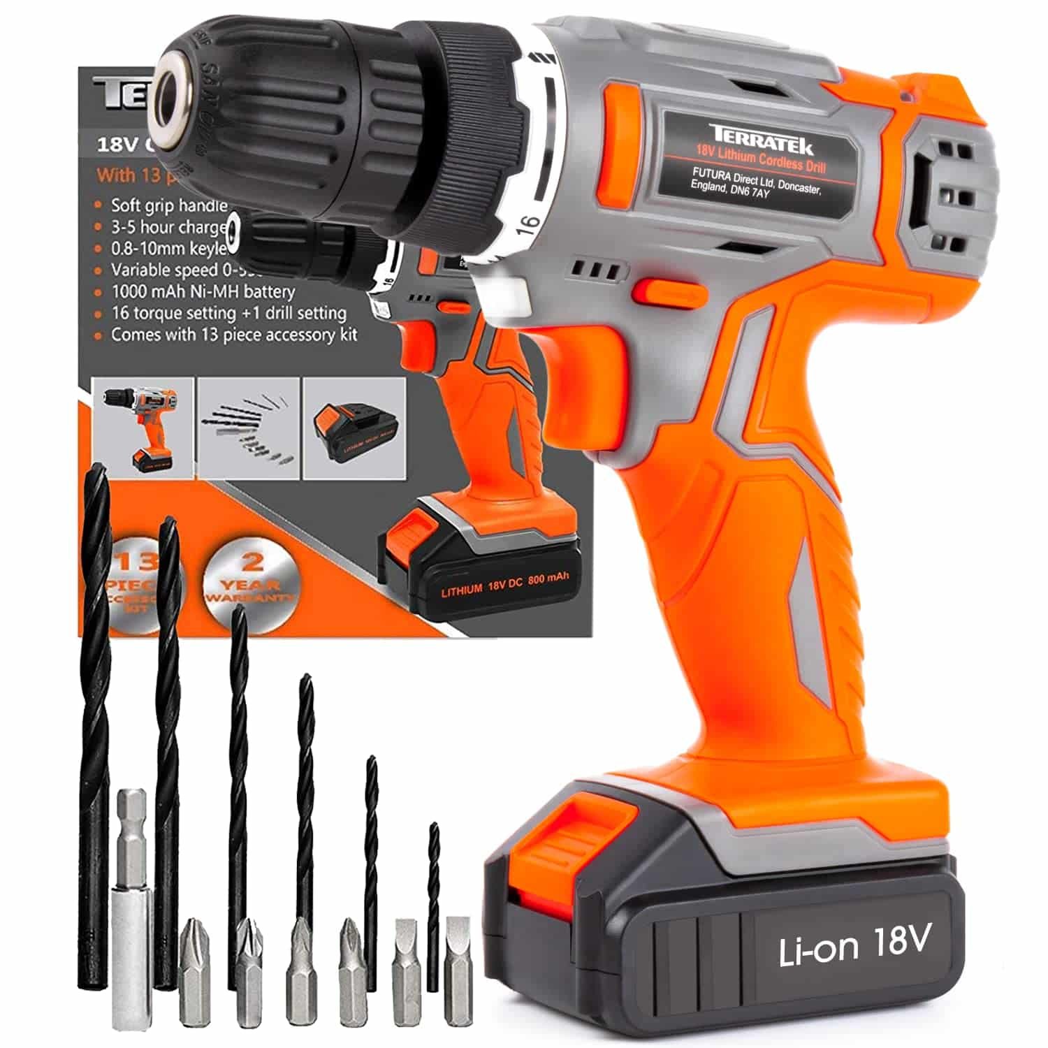 Terratek Cordless Drill