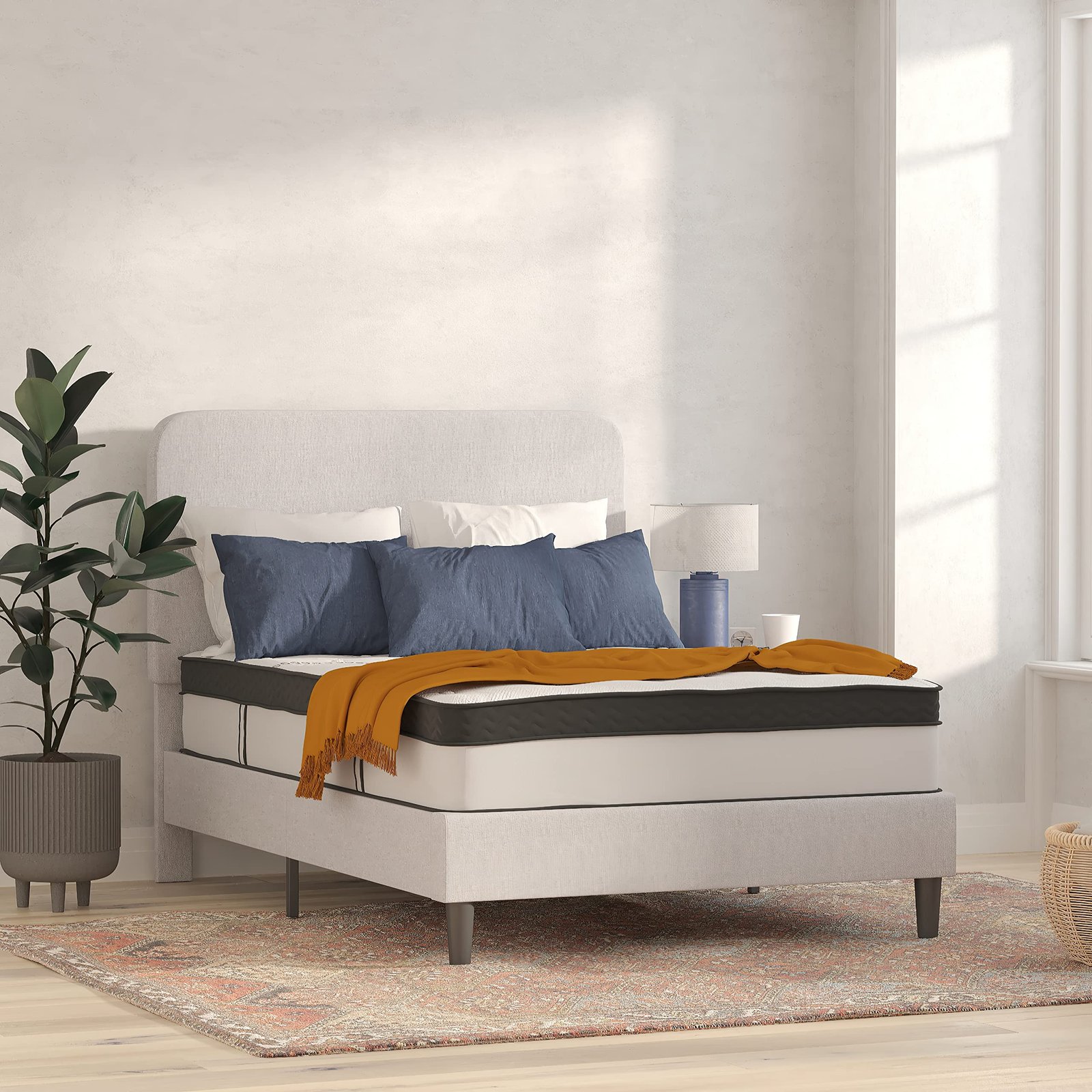 Flash Furniture Hybrid Spring Coil Foam Mattress