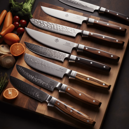 1084 steel sharp durable perfect for kitchen knives