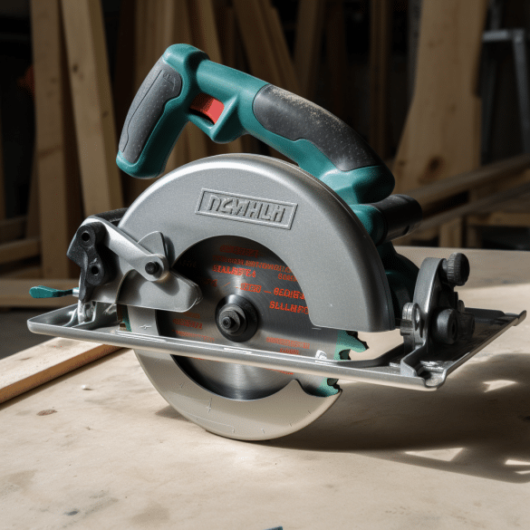 efficiently trim boards using a table mounted saw
