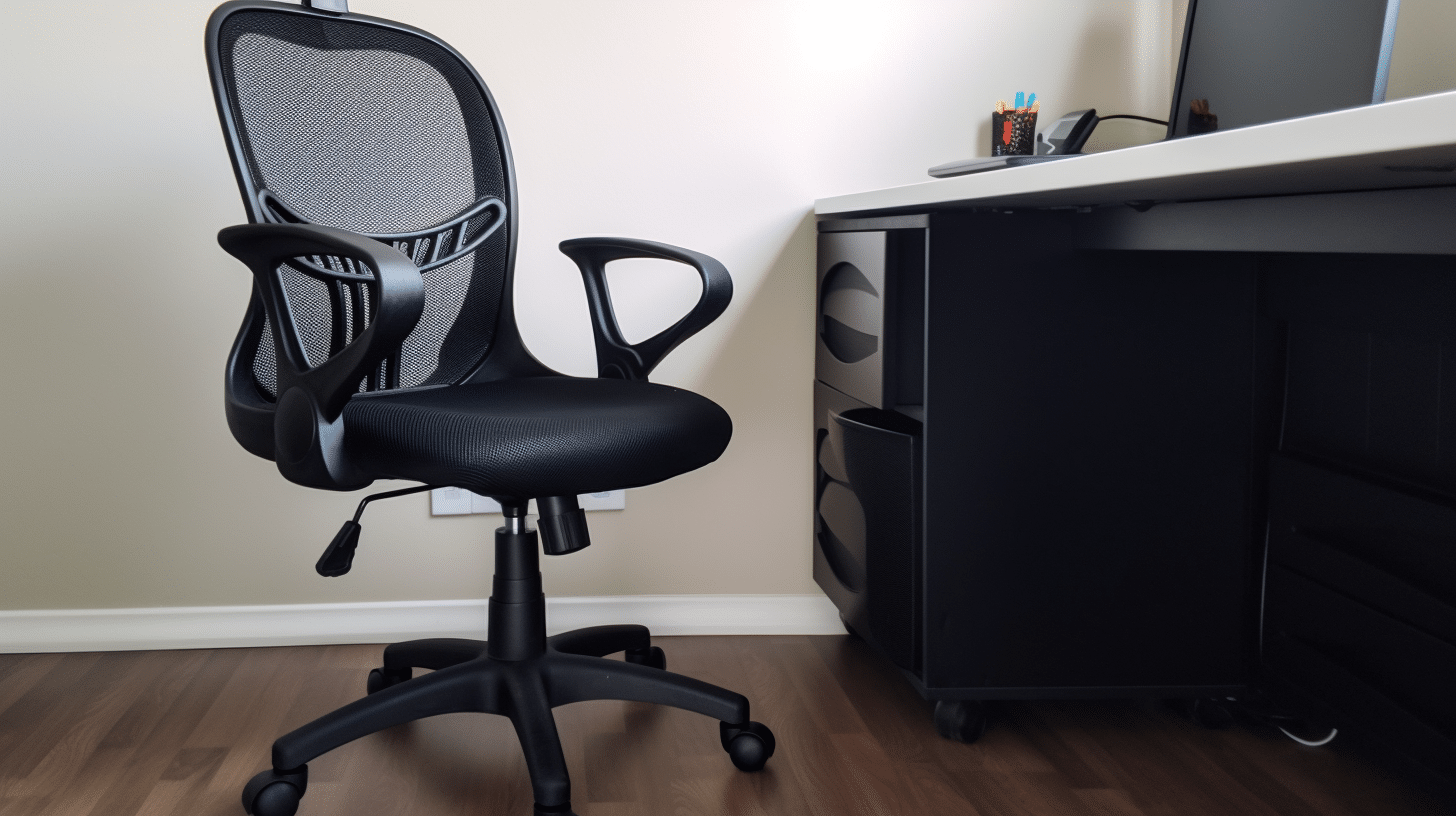 how does a pneumatic office chair work