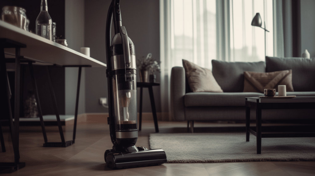 how to clean an upright vacuum cleaner