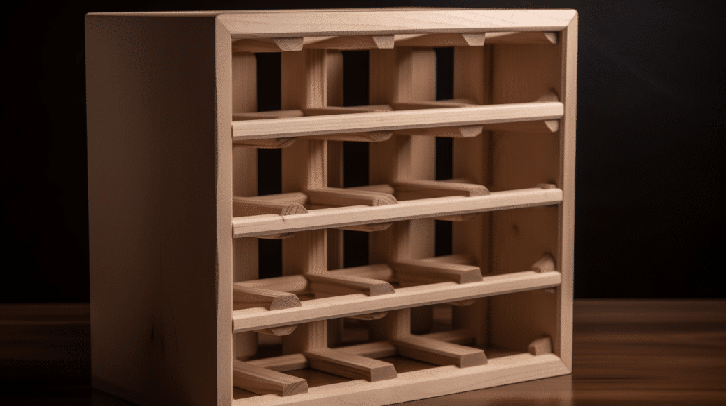 how to decorate a wine rack without wine