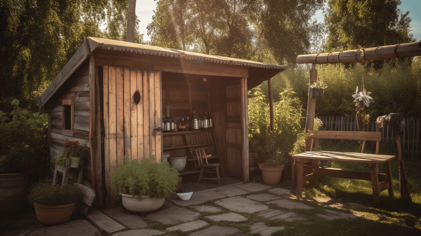 how to protect wooden garden sheds