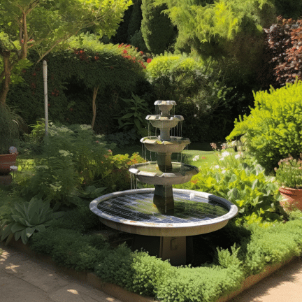 maintain pristine solar fountain with regular cleaning routine