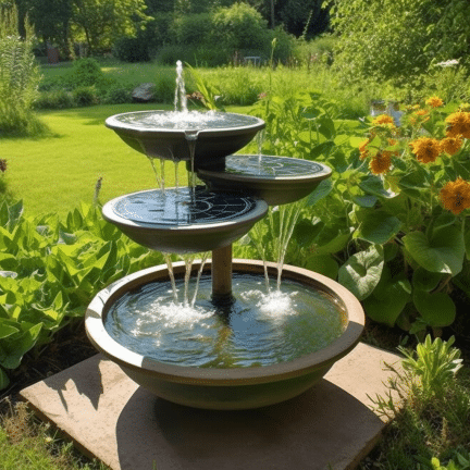 switch to solar and make your water feature eco friendly