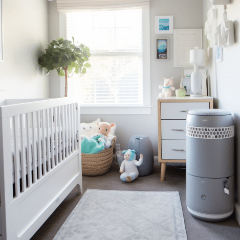 using a purifier in the babys room