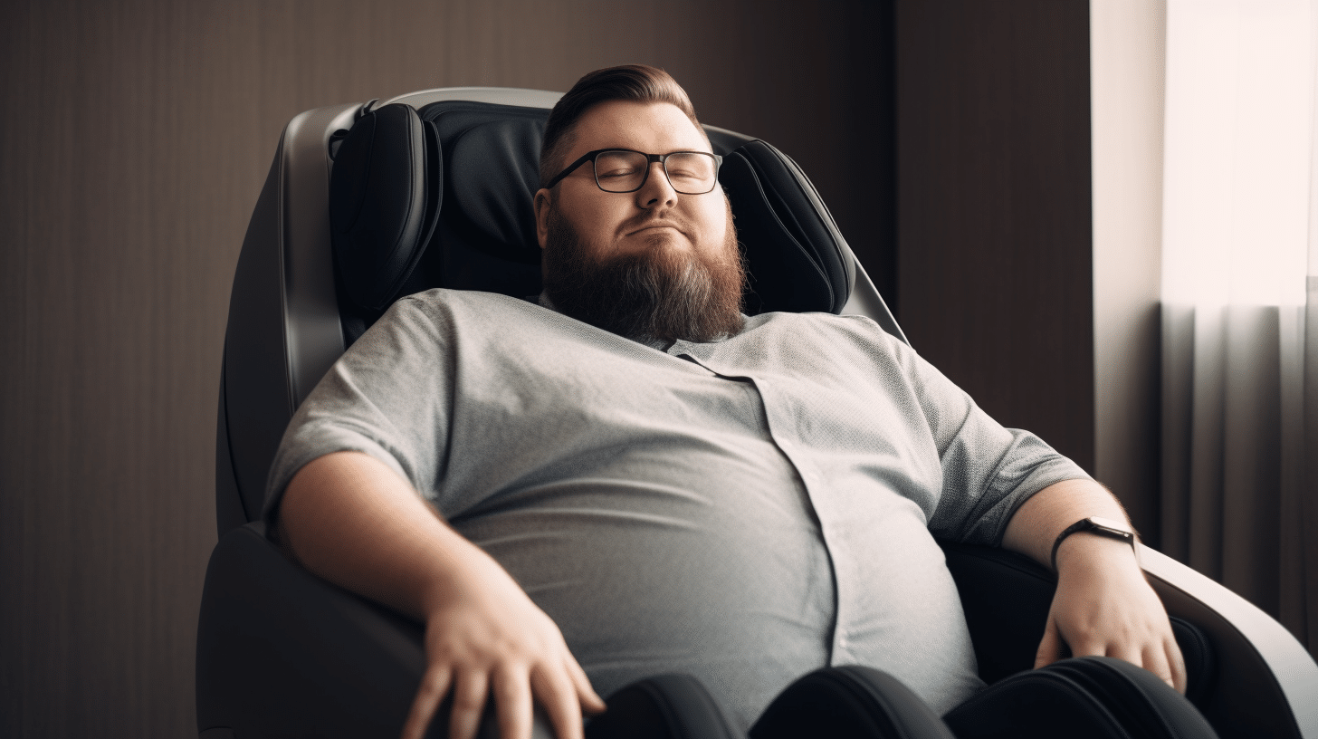 can a massage chair help you lose weight