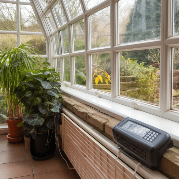 effortlessly warm up your conservatory with heater
