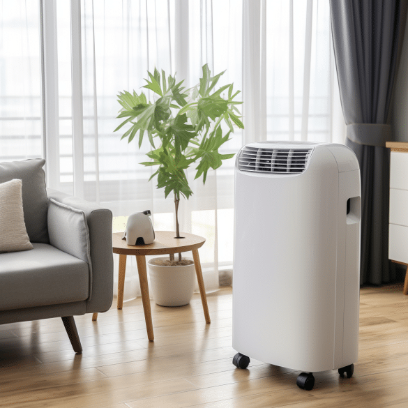 enjoy refreshing air with the portable ac
