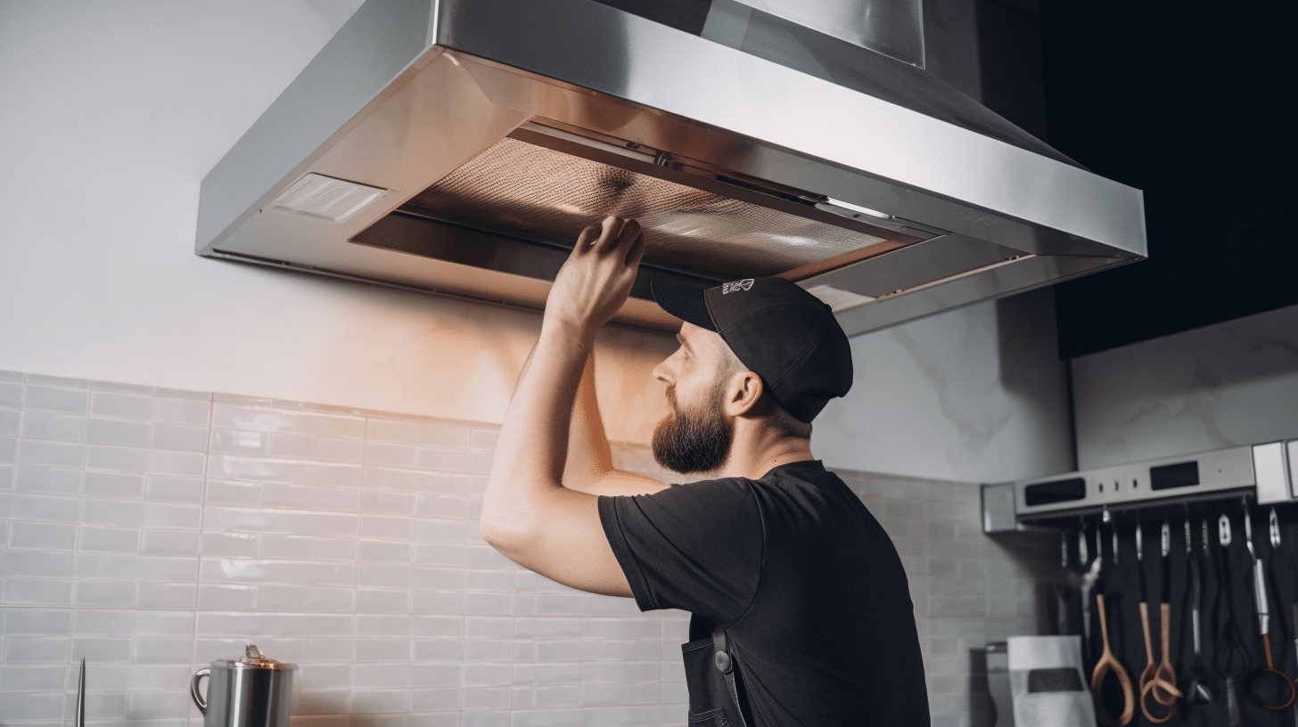how to install recirculating cooker hood