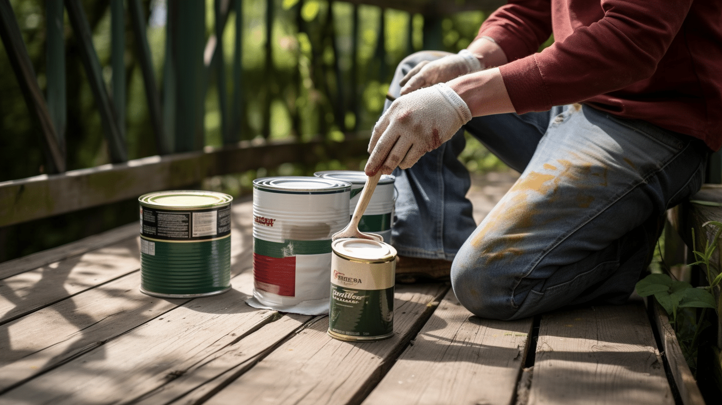 how to tell if a deck stain is oil or water based
