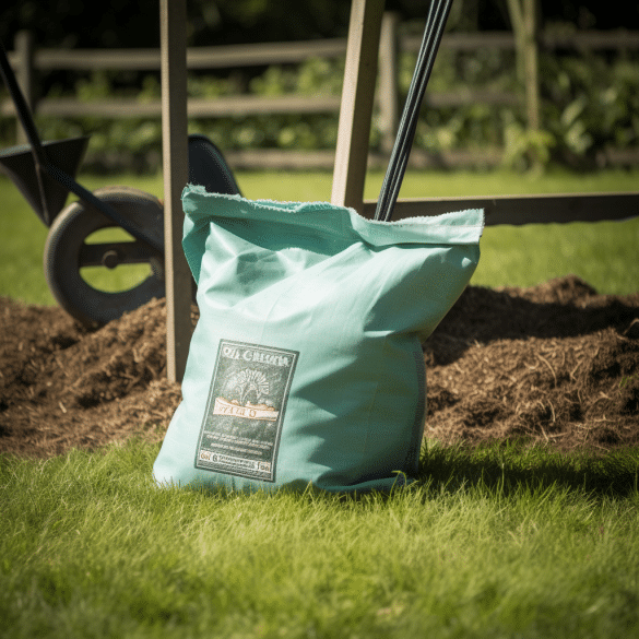 lawn feed eliminates moss for lush green grass