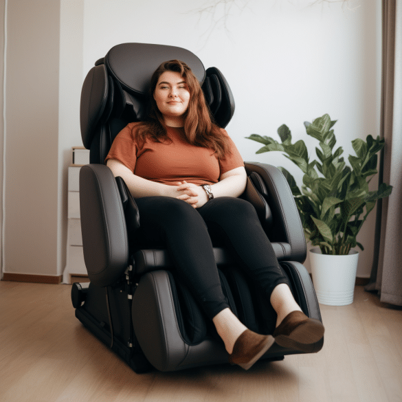 regular use of massage chairs supports weight loss goals