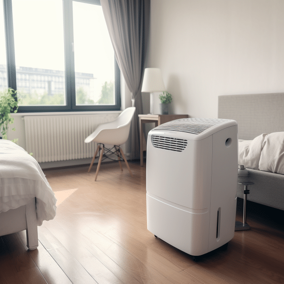 regularly defrost dehumidifier to prevent freezing issues